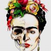 Frida Kahlo Skull Paint by numbers