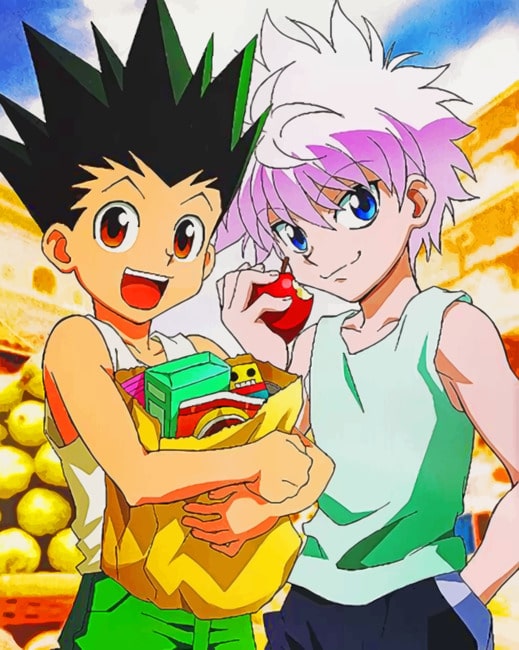 Hunter X Hunter killua - Animes Paint By Numbers - Painting By Numbers