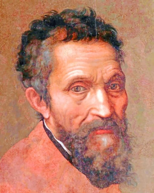 Michelangelo Buonarroti paint by numbers
