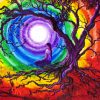 Tree Of Life Meditation Paint by numbers