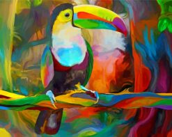 Colorful-Toucan-paint-by-number