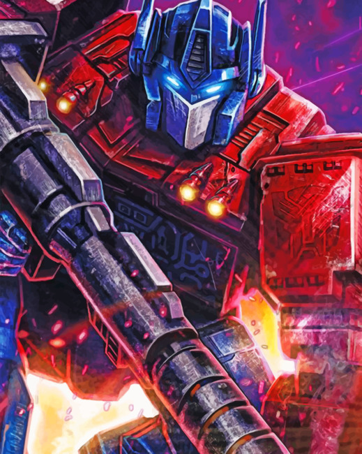 aesthetic-optimus-prime-paint-by-number