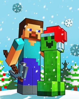 christlas-minecraft-paint-by-numbers