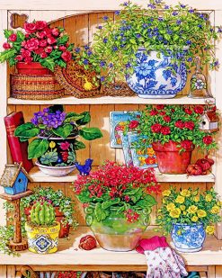 cupboard-Flowers-paint-by-numbers
