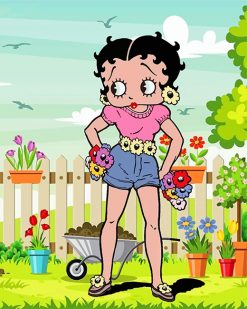 cute-betty-boop-paint-by-numbers