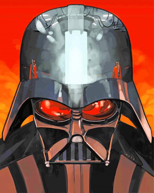 Darth Vader - Paint By Numbers - Paint by numbers for adult