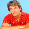 handsome-Patrick-Swayze-paint-by-number