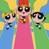 powerpuff-girls-Animation-paint-by-numbers