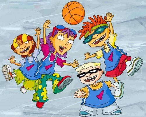 reggie-rocket-power-otto-paint-by-number
