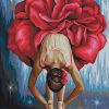 Ballerina-Flower-paint-by-numbers