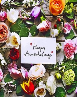 happy-anniversary-flowers-paint-by-numbers