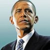 Barack Obama President Paint by numbers