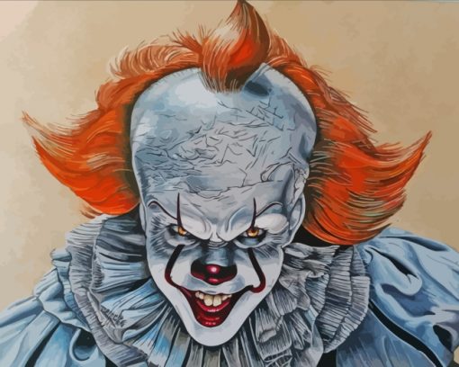 Clown Pennywise It paint by numbers