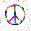 Colorful Peace Symbol Paint by numbers