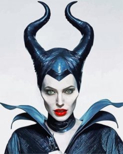 Disney Maleficent paint by numbers