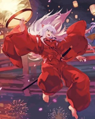 Inuyasha Art paint by numbers