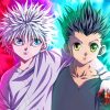 Killua Zoldyck And Gon paint by numbers