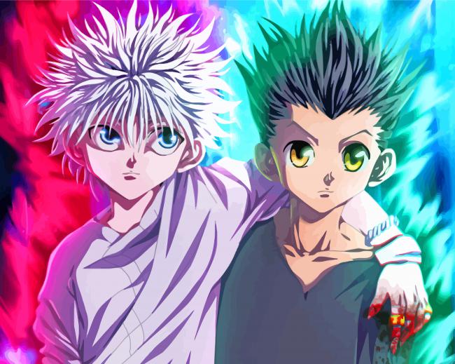 Hunter X Hunter killua - Animes Paint By Numbers - Painting By Numbers