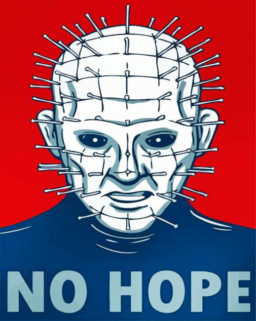 Pinhead Illustration paint by numbers