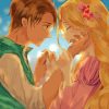 Rapunzel And Flynn Lovers paint by numbers
