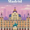 Spain Madrid City paint by numbers