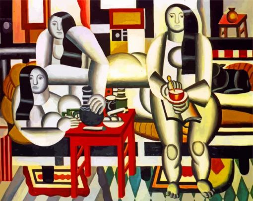 The-Breakfast-by-leger-paint-by-numbers