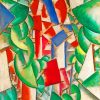 The House In Trees By Leger paint by numbers