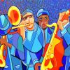 The Jazz Band Art paint by numbers