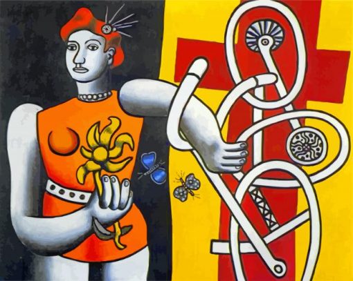 The Great Julie By Leger paint by numbers