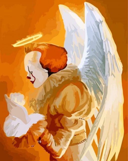 Angel Pennywise paint by numbers