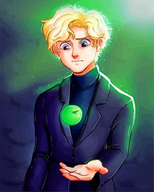 Draco Malfoy Illustration paint by numbers