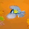Flying Parus paint by numbers