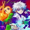 Hunter x Hunter Gon And Killua paint by numbers