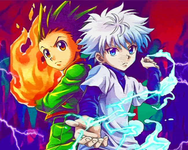 Hunter x Hunter Characters - Paint By Number - Paint by Numbers