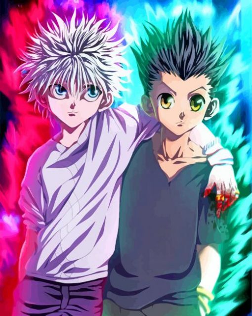 Hunter x Hunter paint by numbers