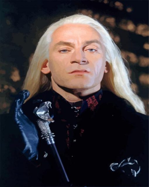 Lucius Malfoy paint by numbers