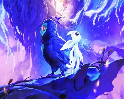 Ori Video Game paint by numbers