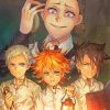 The Promised Neverland Characters paint by numbers