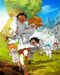 The Promised Neverland Norman Paint By Numbers - Numeral Paint Kit