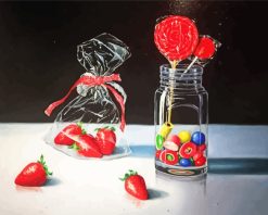 Candy Jar paint by numbers