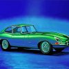 Green-Jaguar-Car-paint-by-numbers