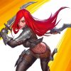 Katarina Warrior paint by numbers