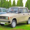 Beige Lada paint by numbers