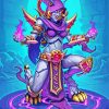 Hearthstone Character Games paint by numbers