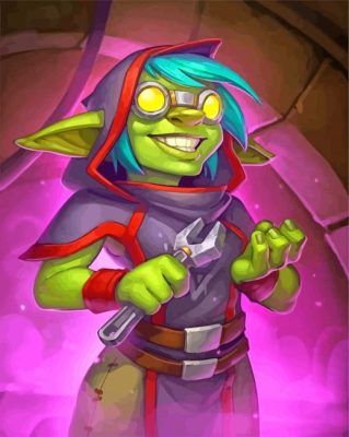 Hearthstone Character paint by numbers
