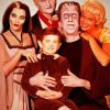 Vintage The Munsters paint by numbers