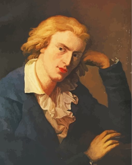 Johann Christoph Friedrich Schiller paint by numbers