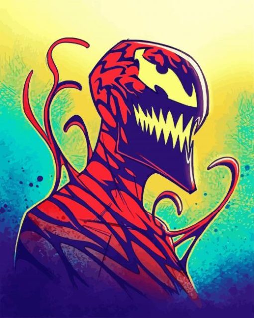 Carnage Art paint by numbers