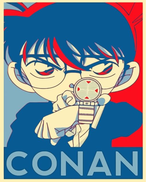 Conan Illustration paint by numbers