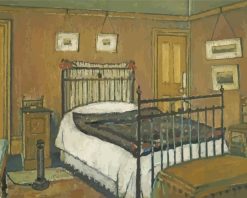 The Bedroom LS Lowry Paint by numbers